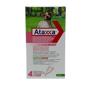 ATAXXA 500/100MG. 4 PIP. HOND 4-10KG.